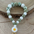 Porte Clef futur maman vert Ma boutique