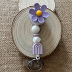 Porte Badge Enrouleur Violet Ma boutique