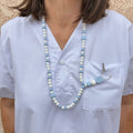 Tour de Cou - Blanc Bleu Ma boutique
