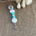 Porte Badge Extensible Infirmière Bleu Ma boutique