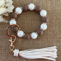 Porte Clef style bracelet marron Ma boutique