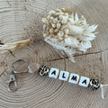 Porte Clef -  Prénom Léopard Ma boutique