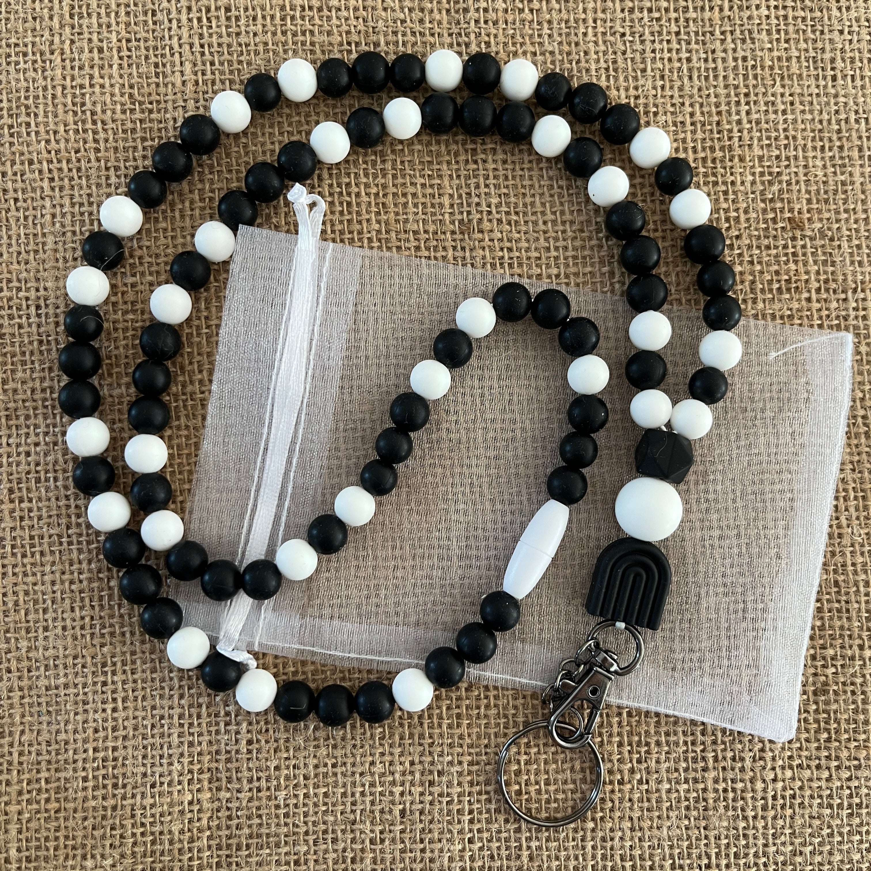 Tour de Cou - Noir et Blanc Ma boutique