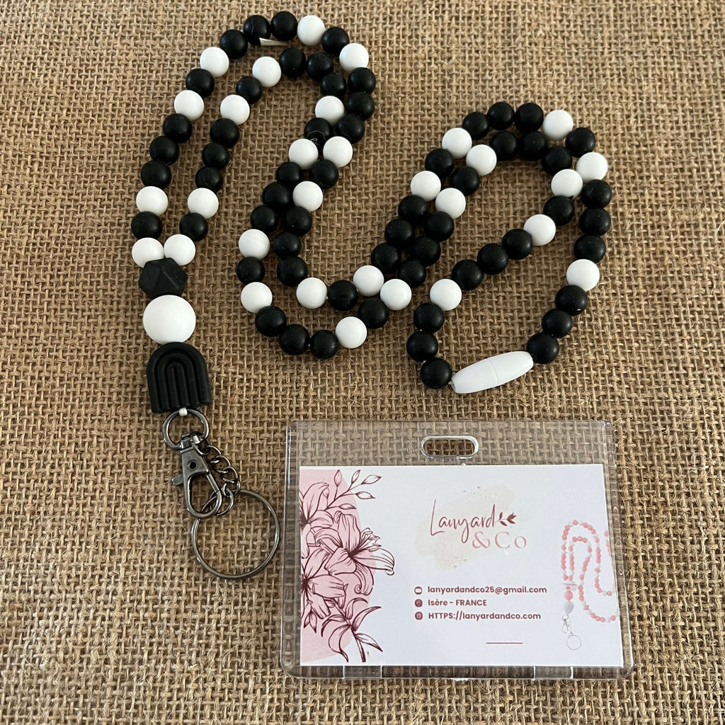 Tour de Cou - Noir et Blanc Ma boutique