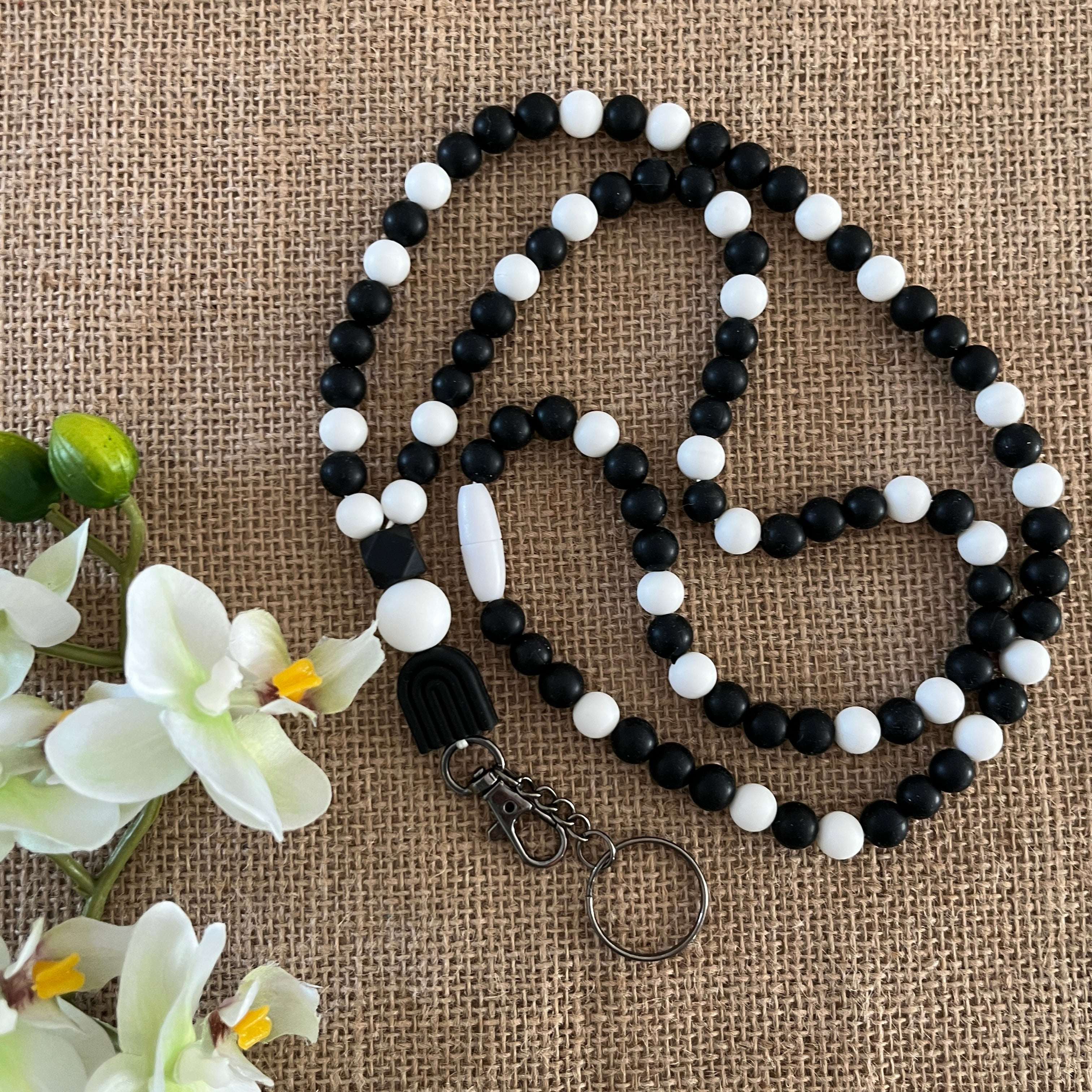 Tour de Cou - Noir et Blanc Ma boutique