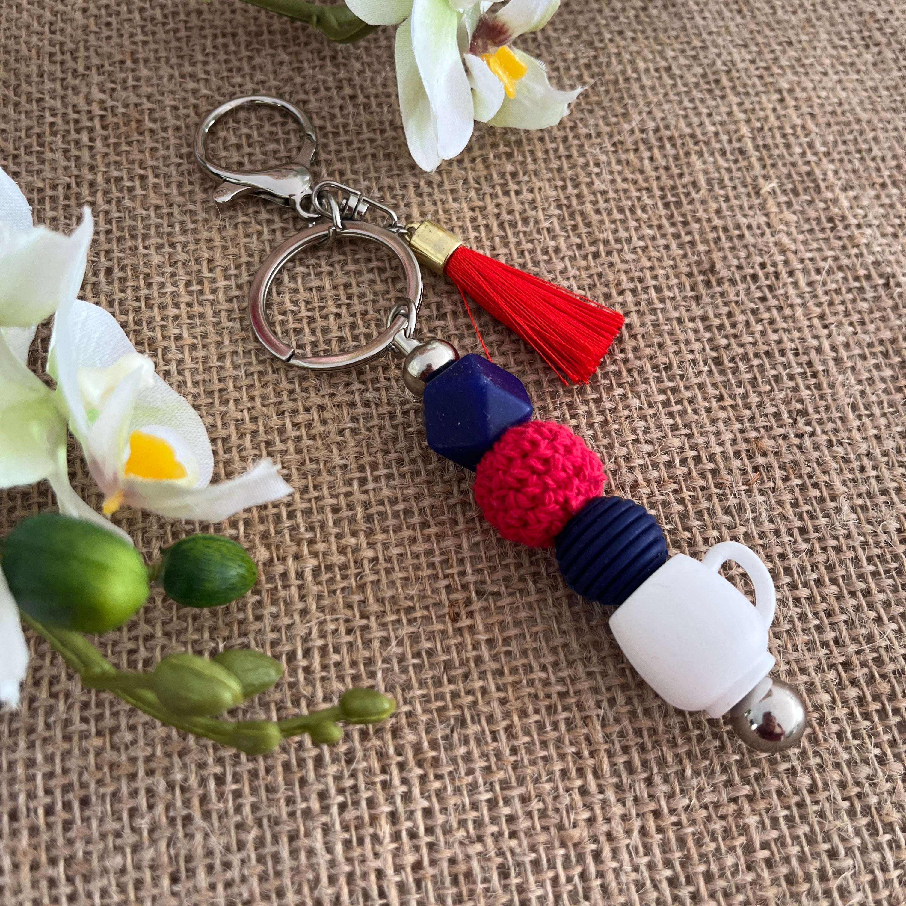 Bijoux de sac - Bleu Blanc Rouge Ma boutique