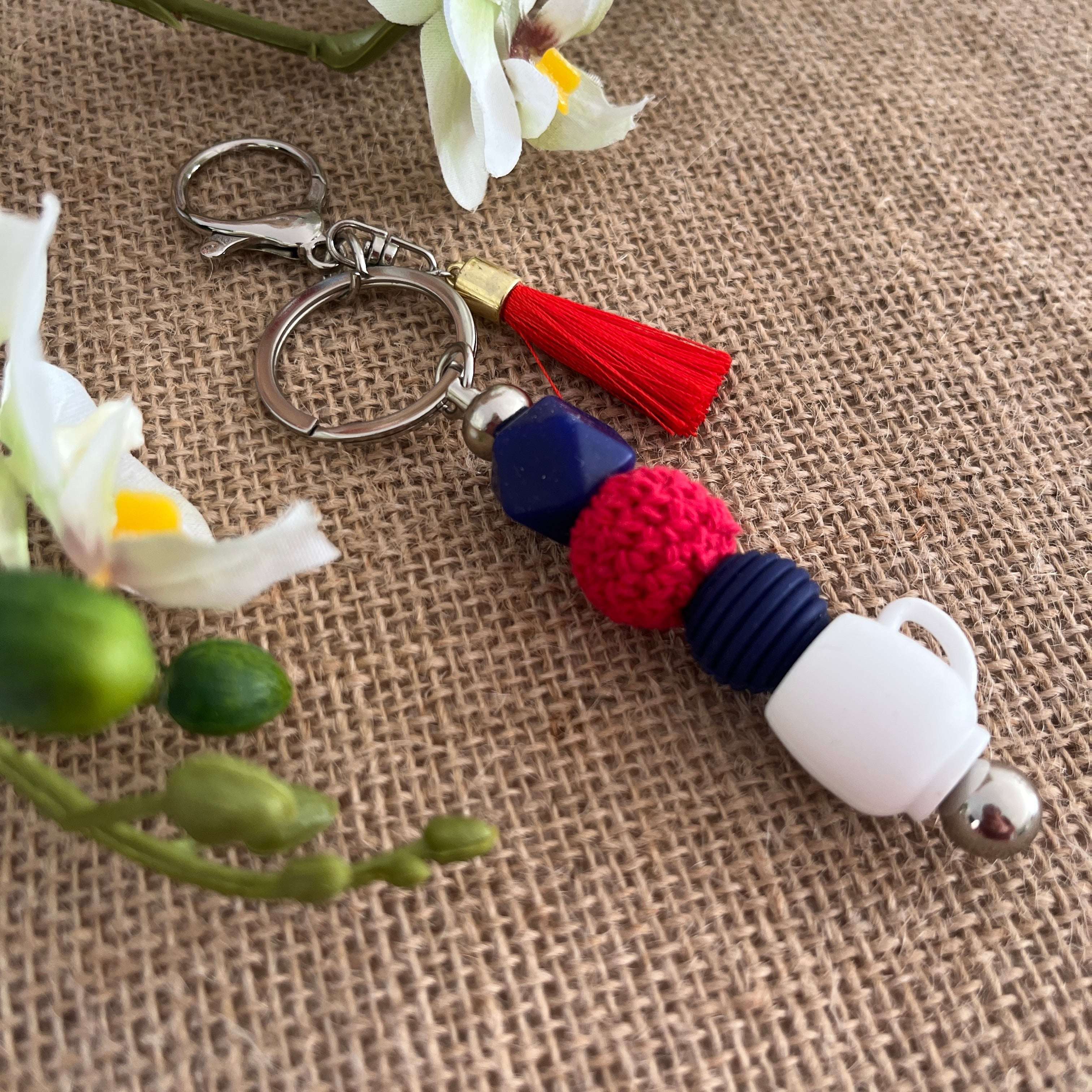 Bijoux de sac - Bleu Blanc Rouge Ma boutique