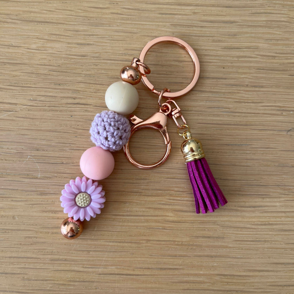 Bijoux de sac - Fleur Violette Ma boutique