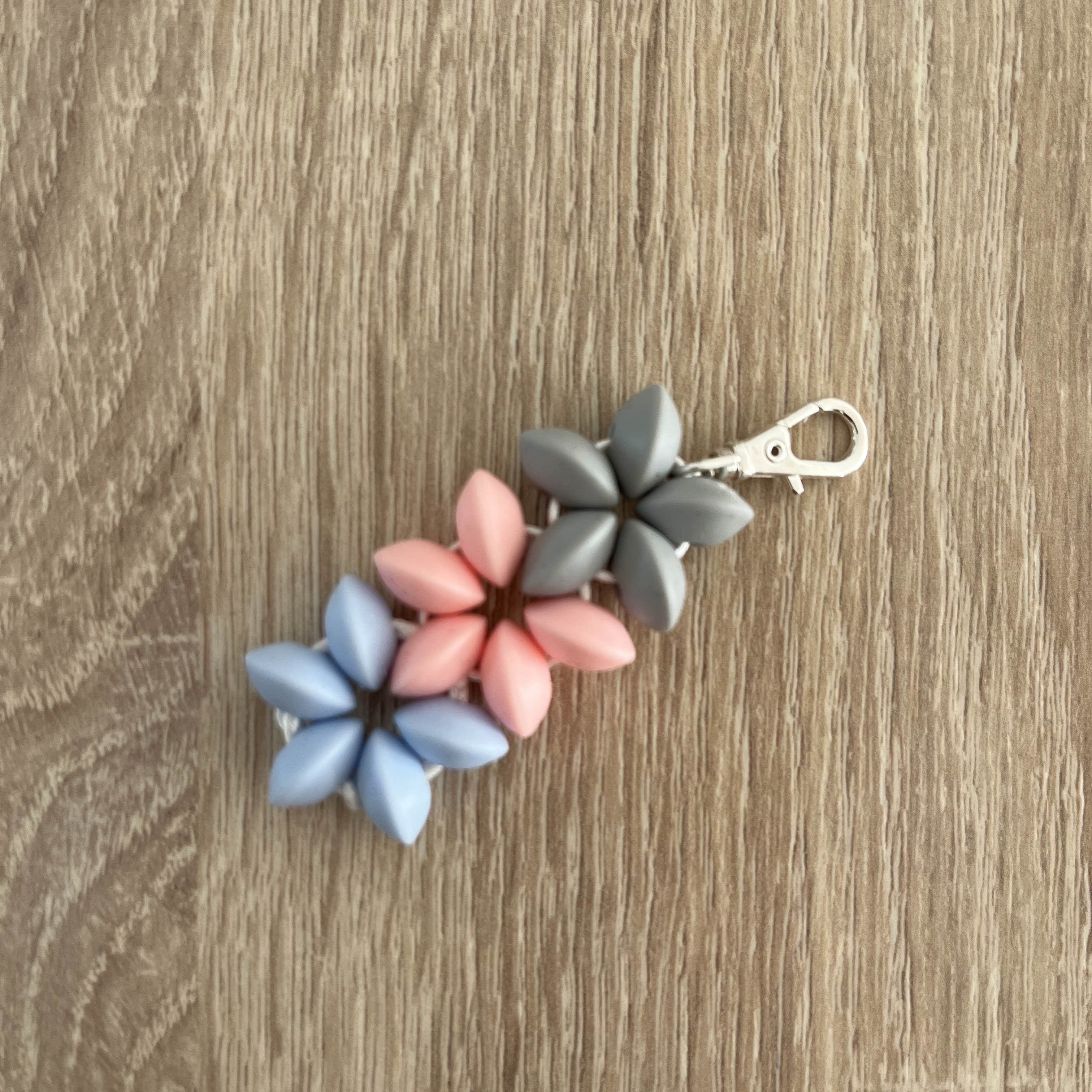 Porte Clef - Fleurs