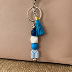 Bijoux de sac - Arc en ciel Bleu Ma boutique