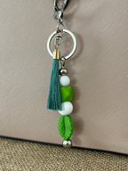 Bijoux de sac - Vert Blanc Ma boutique