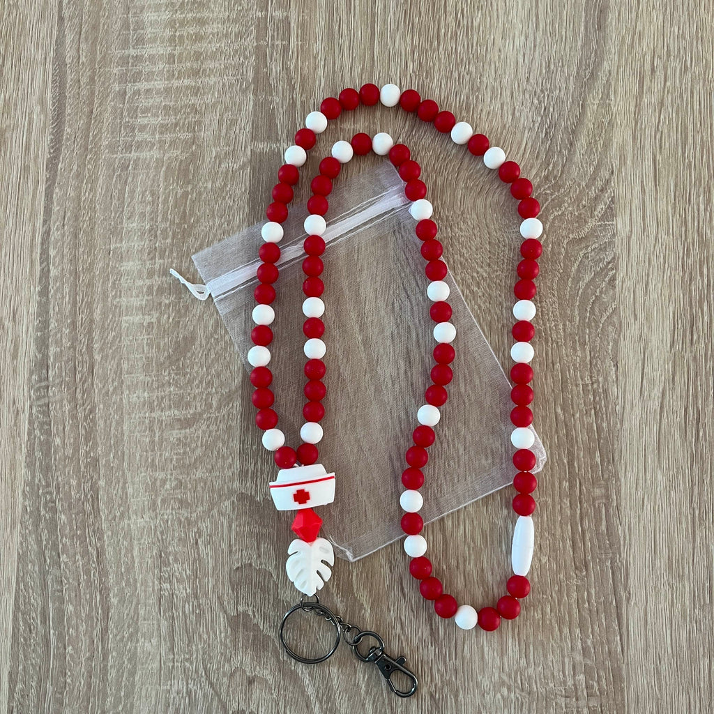 Tour de Cou - Rouge Blanc Ma boutique