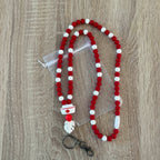 Tour de Cou - Rouge Blanc Ma boutique