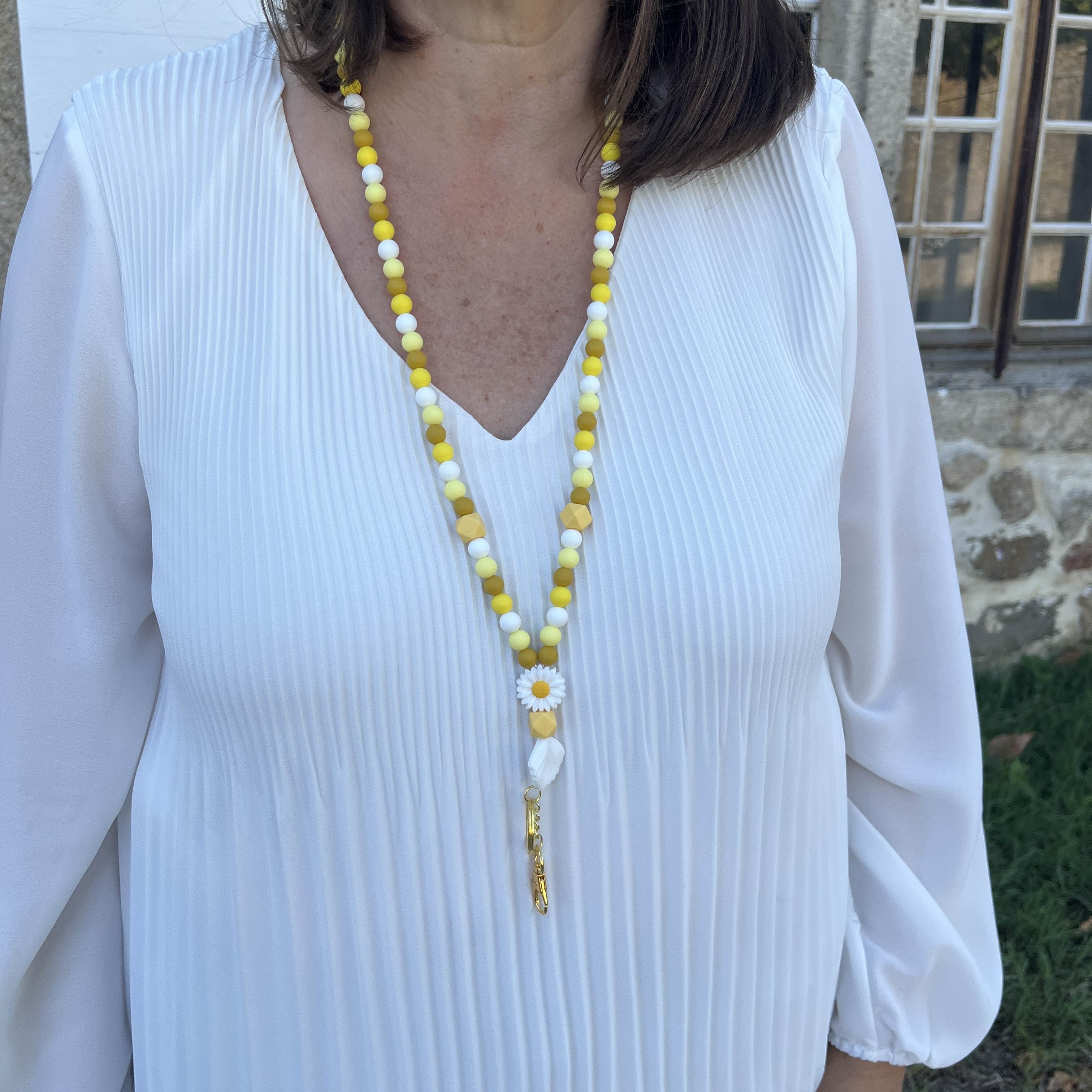 Tour de Cou - Jaune Moutarde