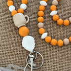 Tour de Cou Mangue – Lanyard Coloré en Perles Silicone Ma boutique