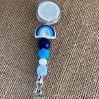 Porte Badge Arc en ciel extensible Ma boutique