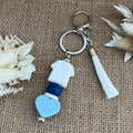 bijou-de-sac-porte-cles-coeur-bleu-infirmiere