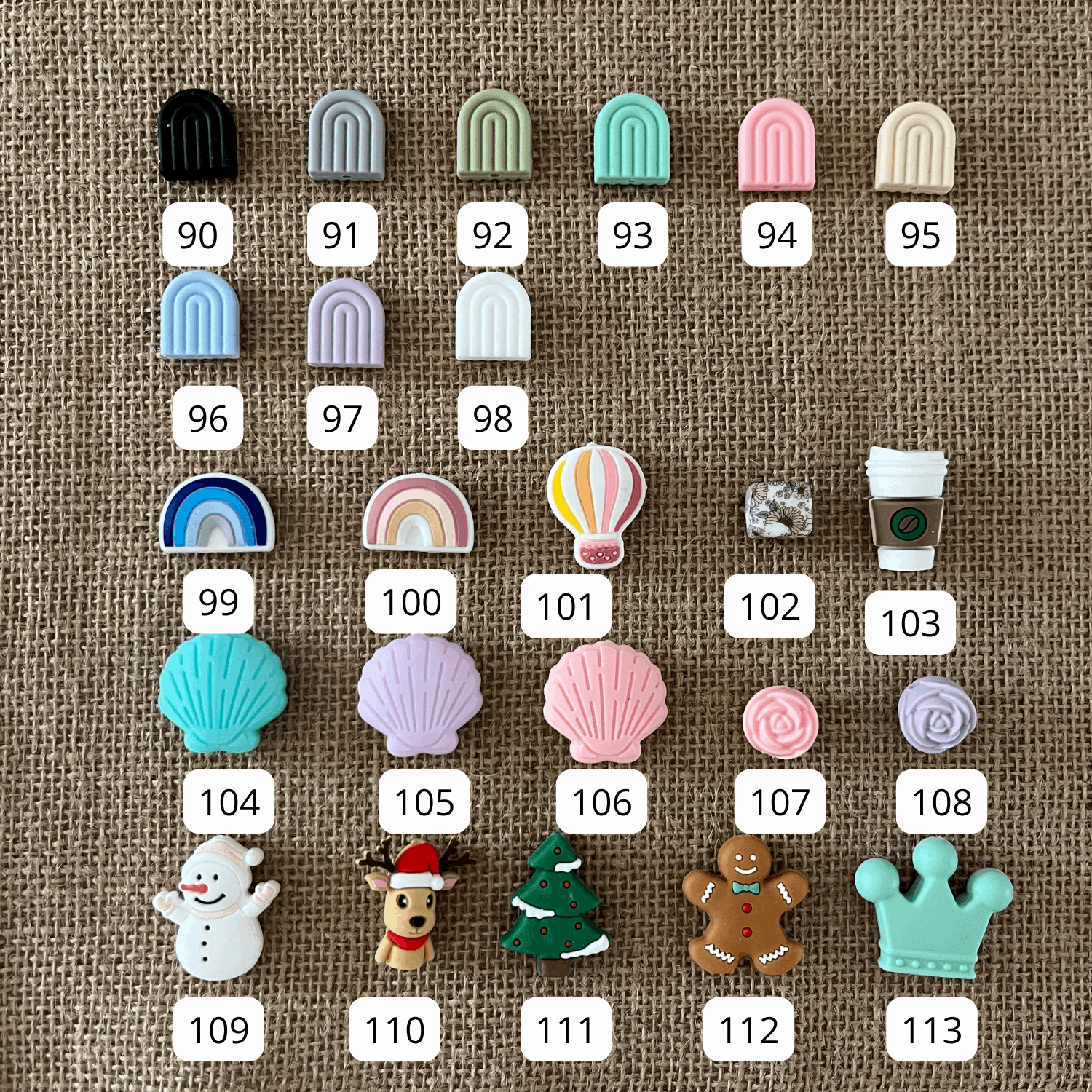 bijoux de sacs à personnaliser avec perles colorées