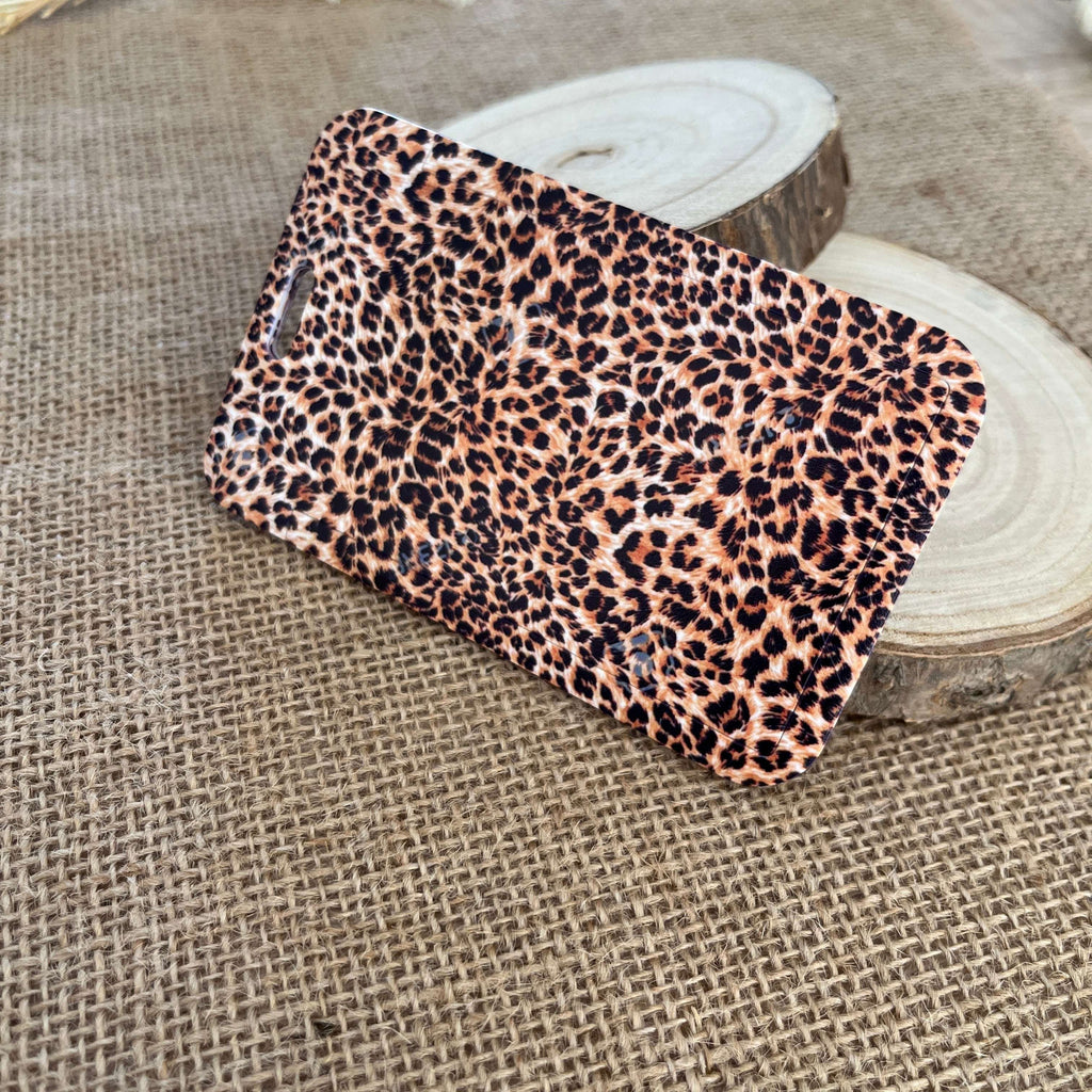 Etui Porte-cartes léopard tigré compact 