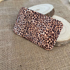 Etui Porte-cartes léopard tigré compact 