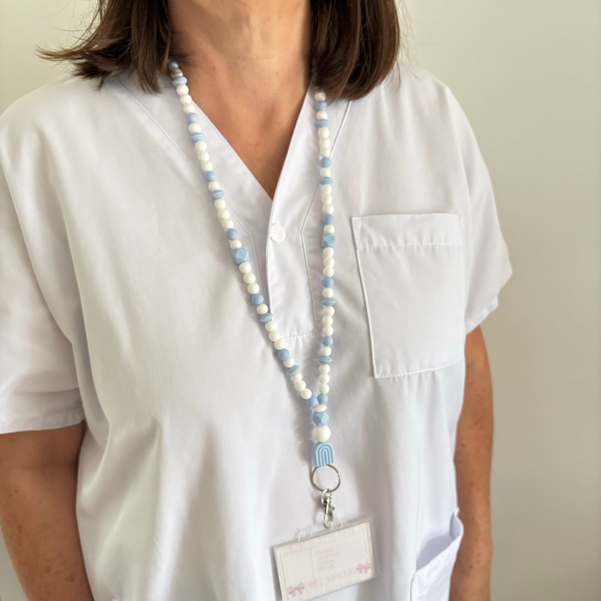 Tour de Cou - Blanc Bleu