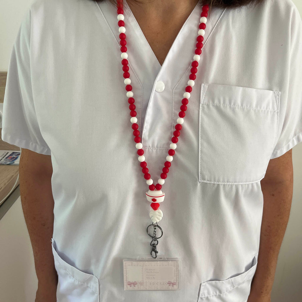 Tour de Cou - Rouge Blanc Ma boutique