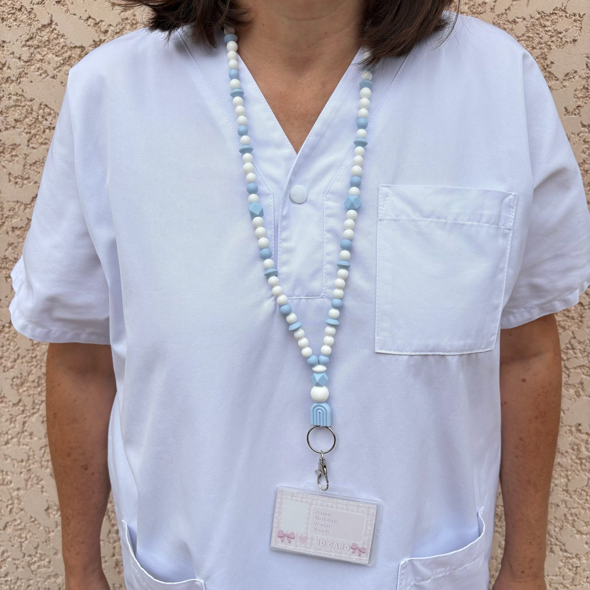 Tour de Cou - Blanc Bleu