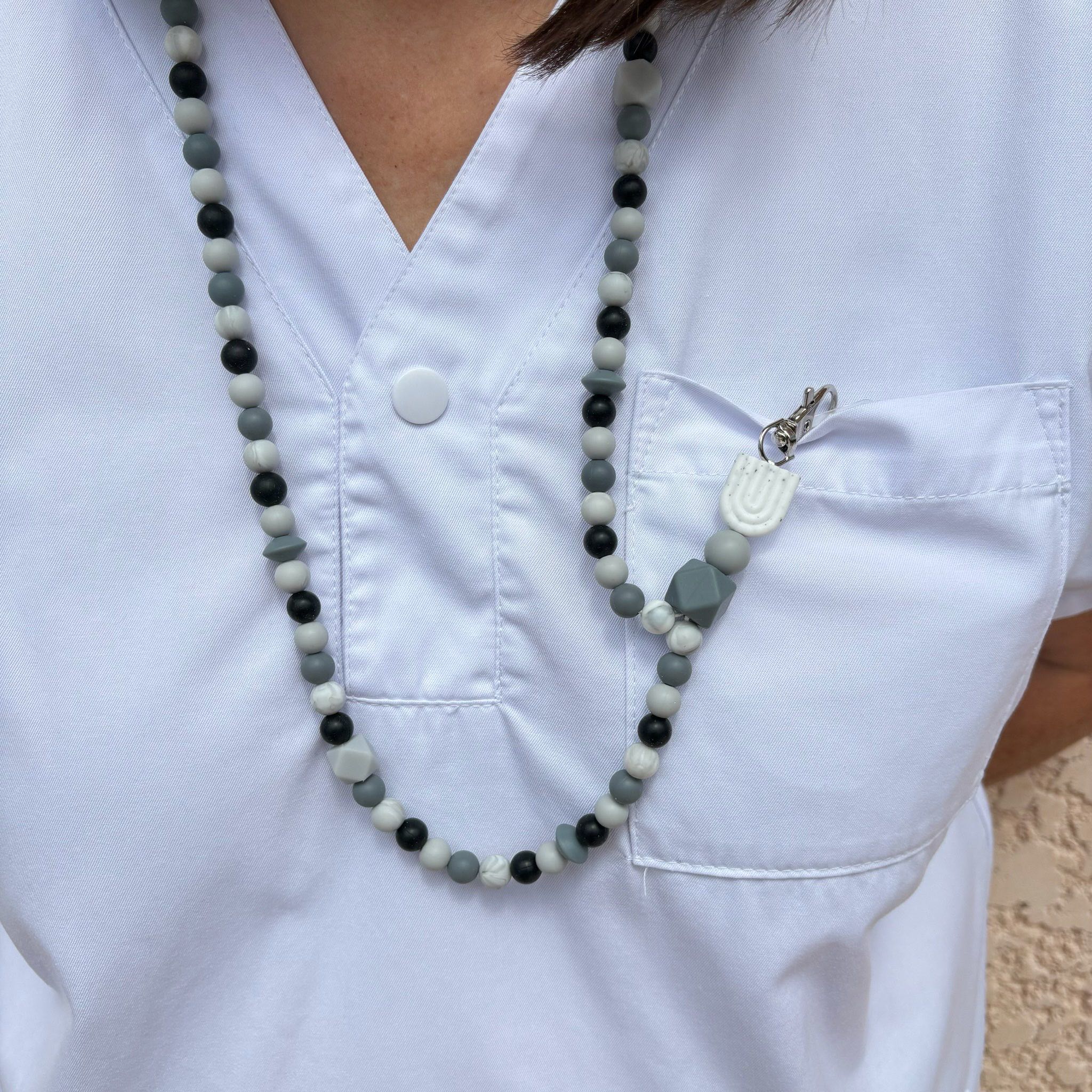 Tour de Cou - Nuance de Gris