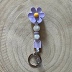 Porte Badge Enrouleur Violet Ma boutique