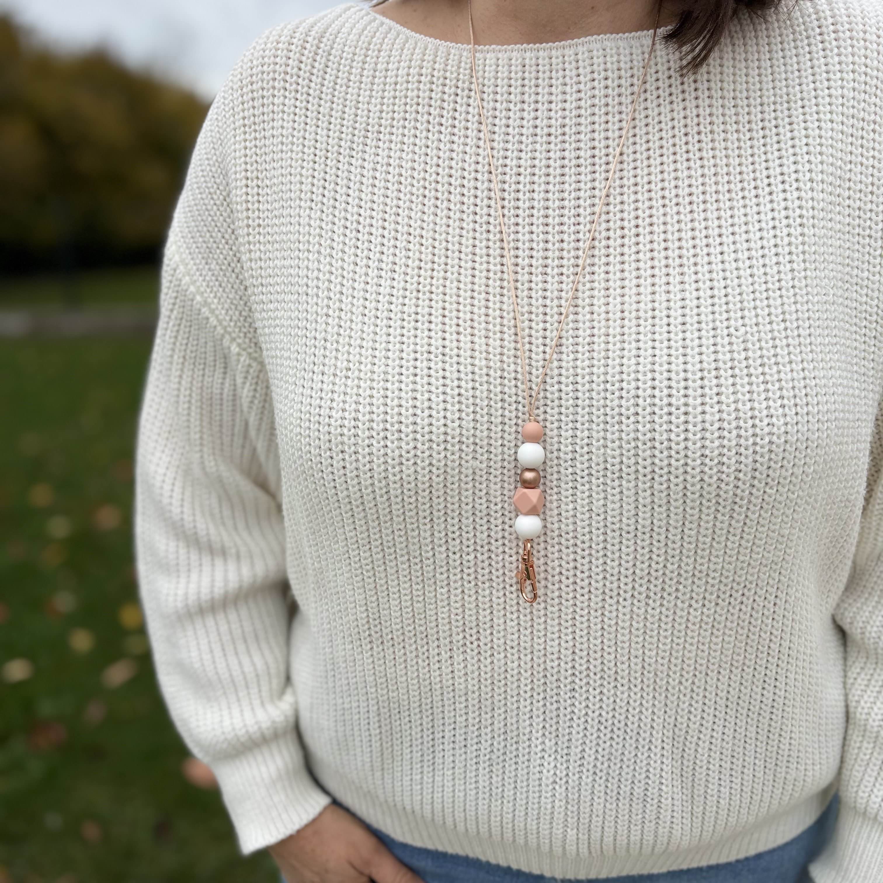 Tour de Cou - Minimaliste Rose