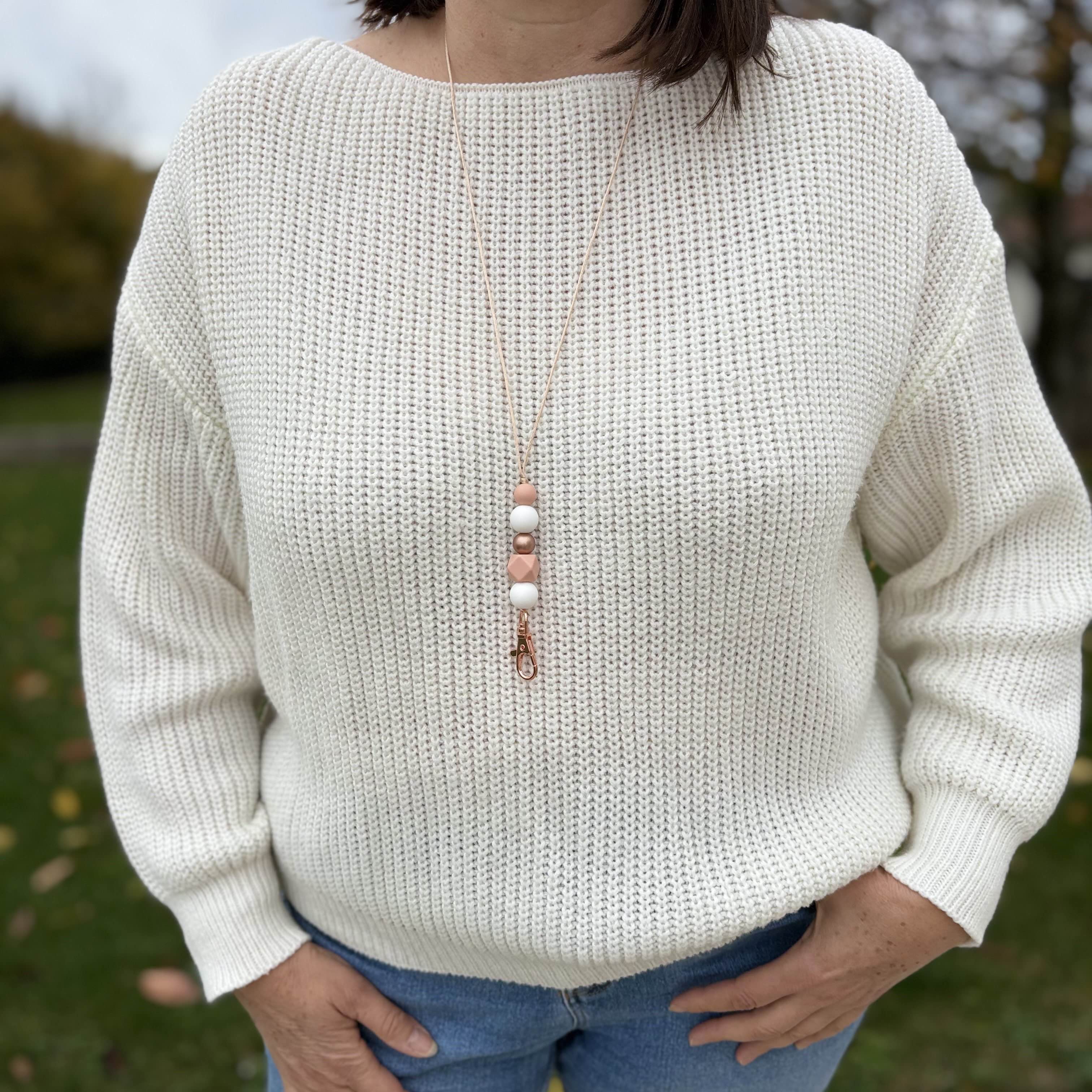 Tour de Cou - Minimaliste Rose