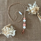 Tour de Cou - Minimaliste Rose Ma boutique