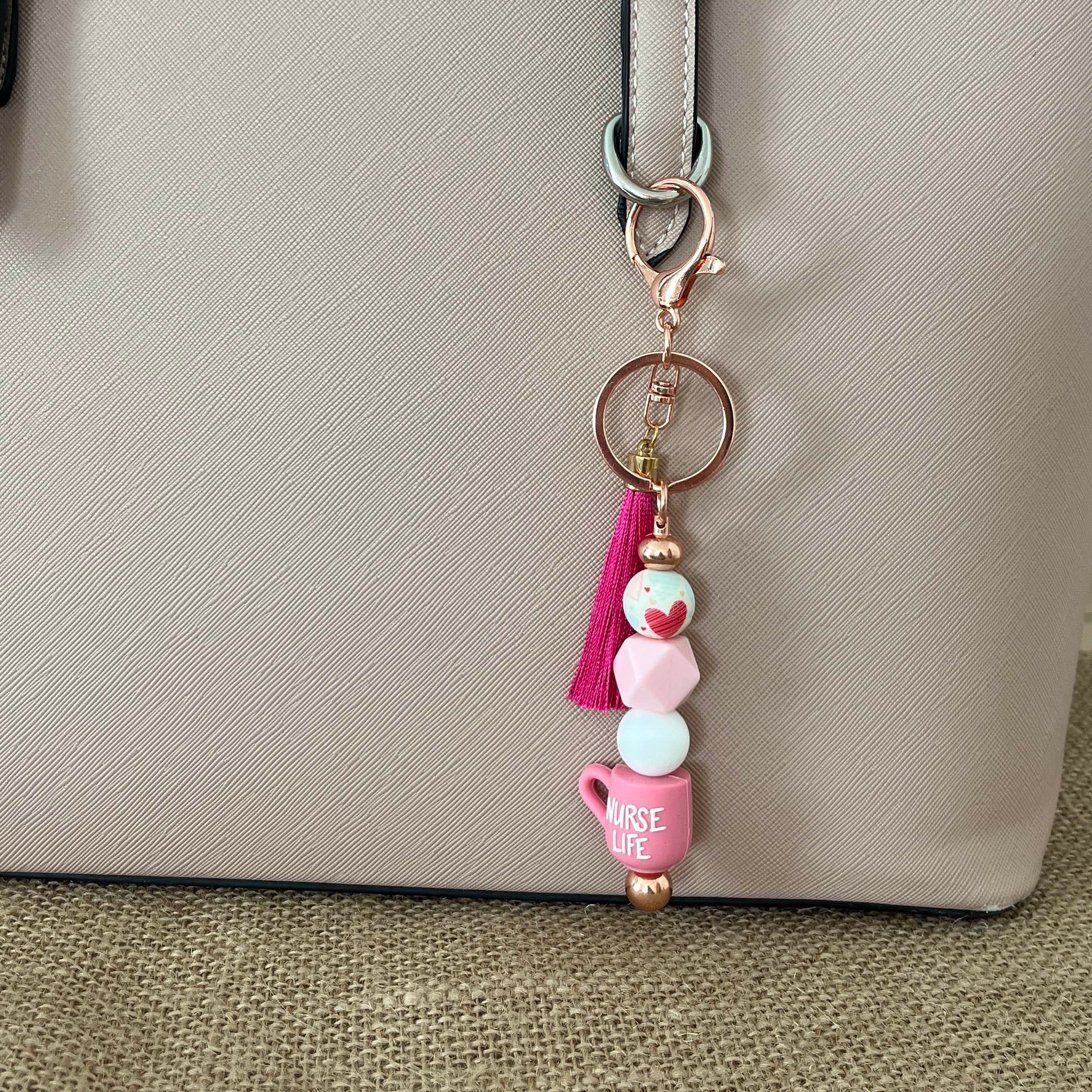 Bijoux de sac - Tasse Rose Infirmière