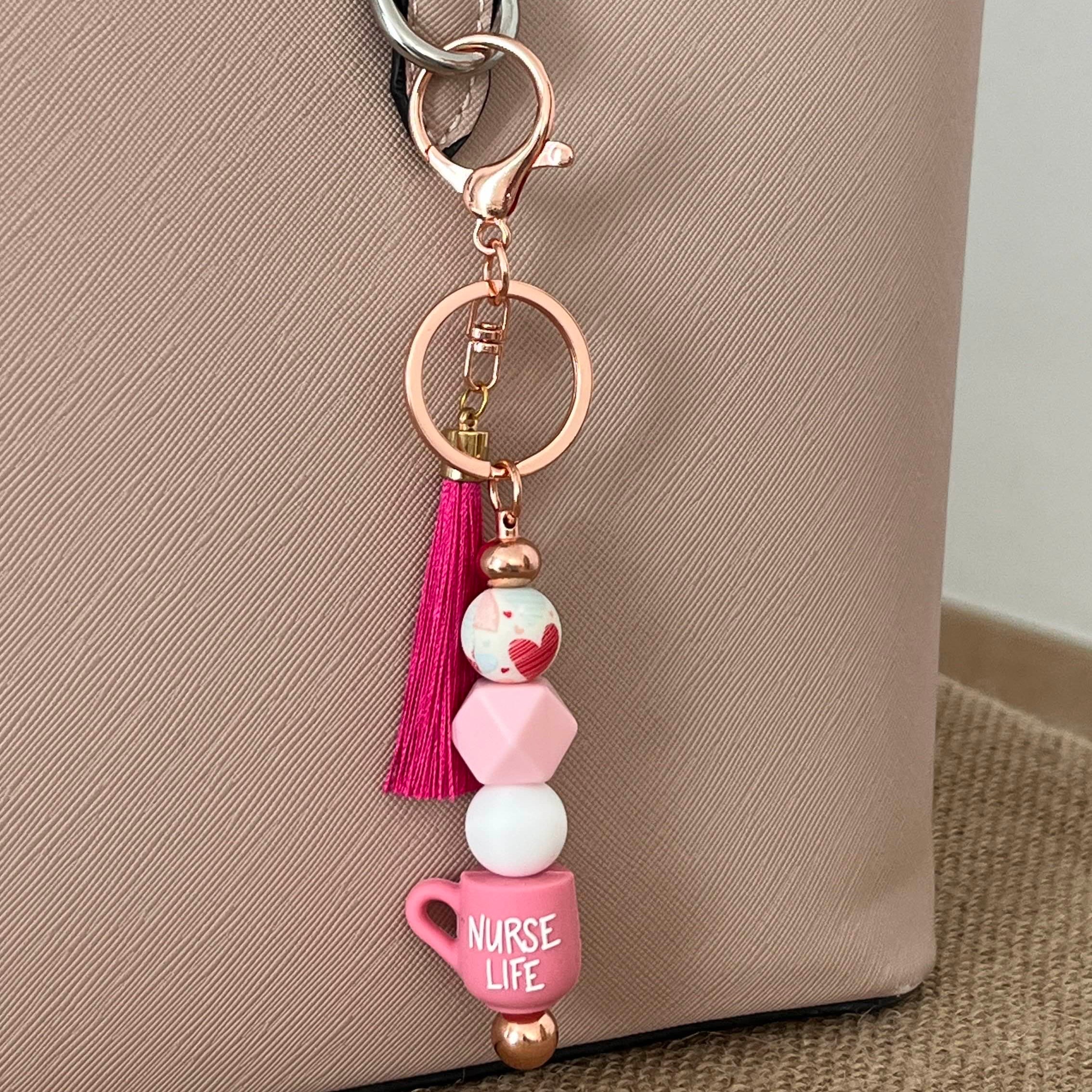 Bijoux de sac - Tasse Rose Infirmière