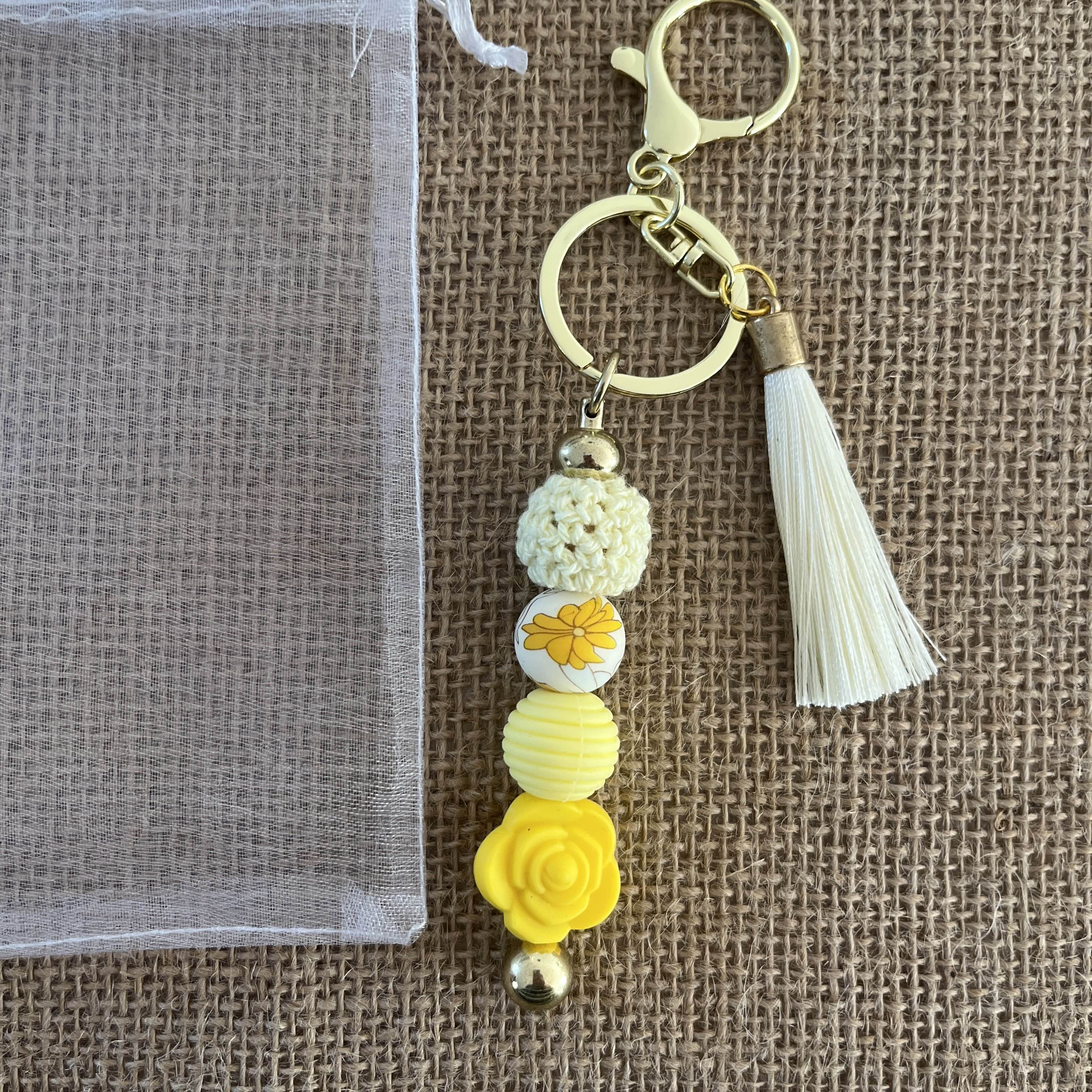 Bijoux de sac - Nuance de Jaune