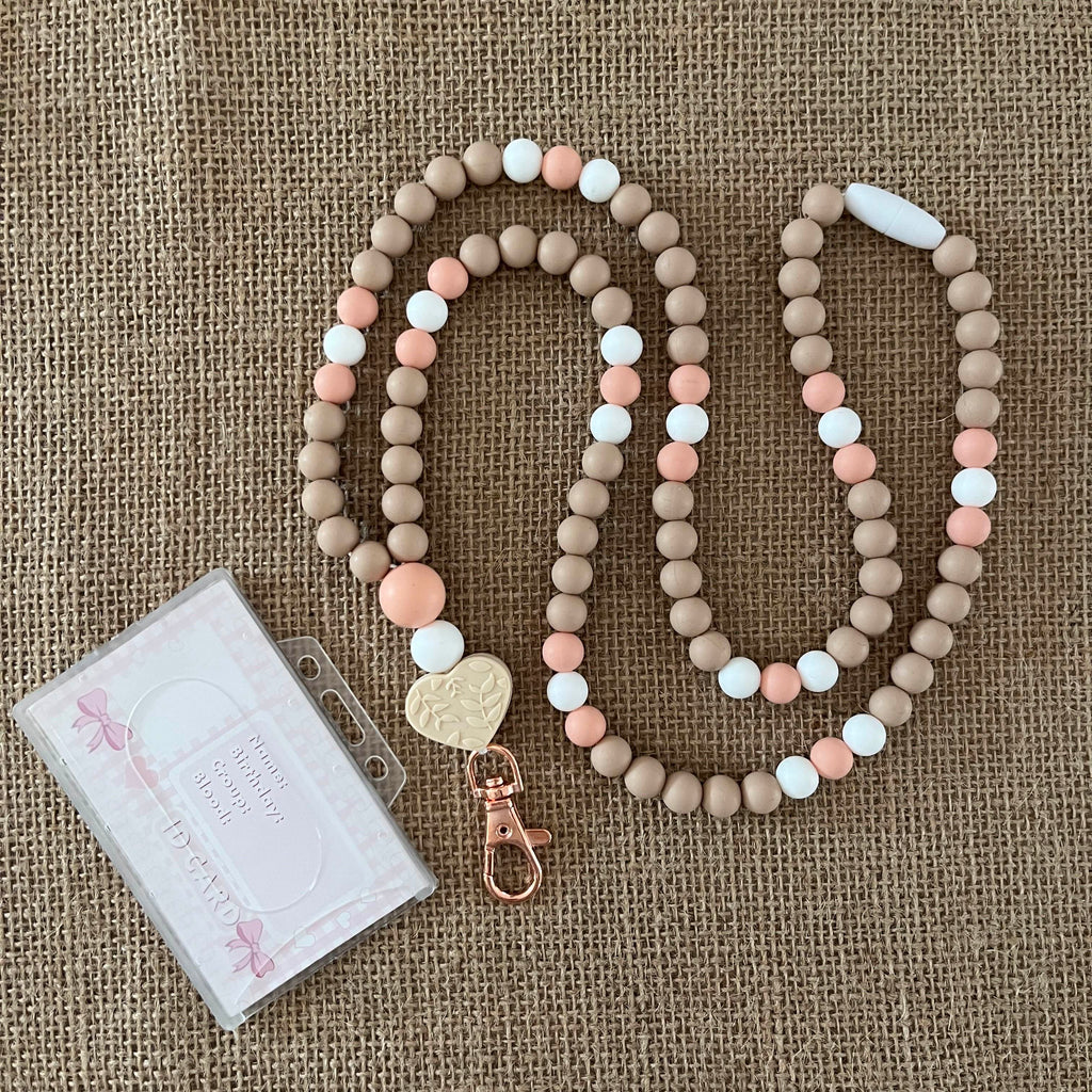 Tour de Cou - Cœur Beige Ma boutique