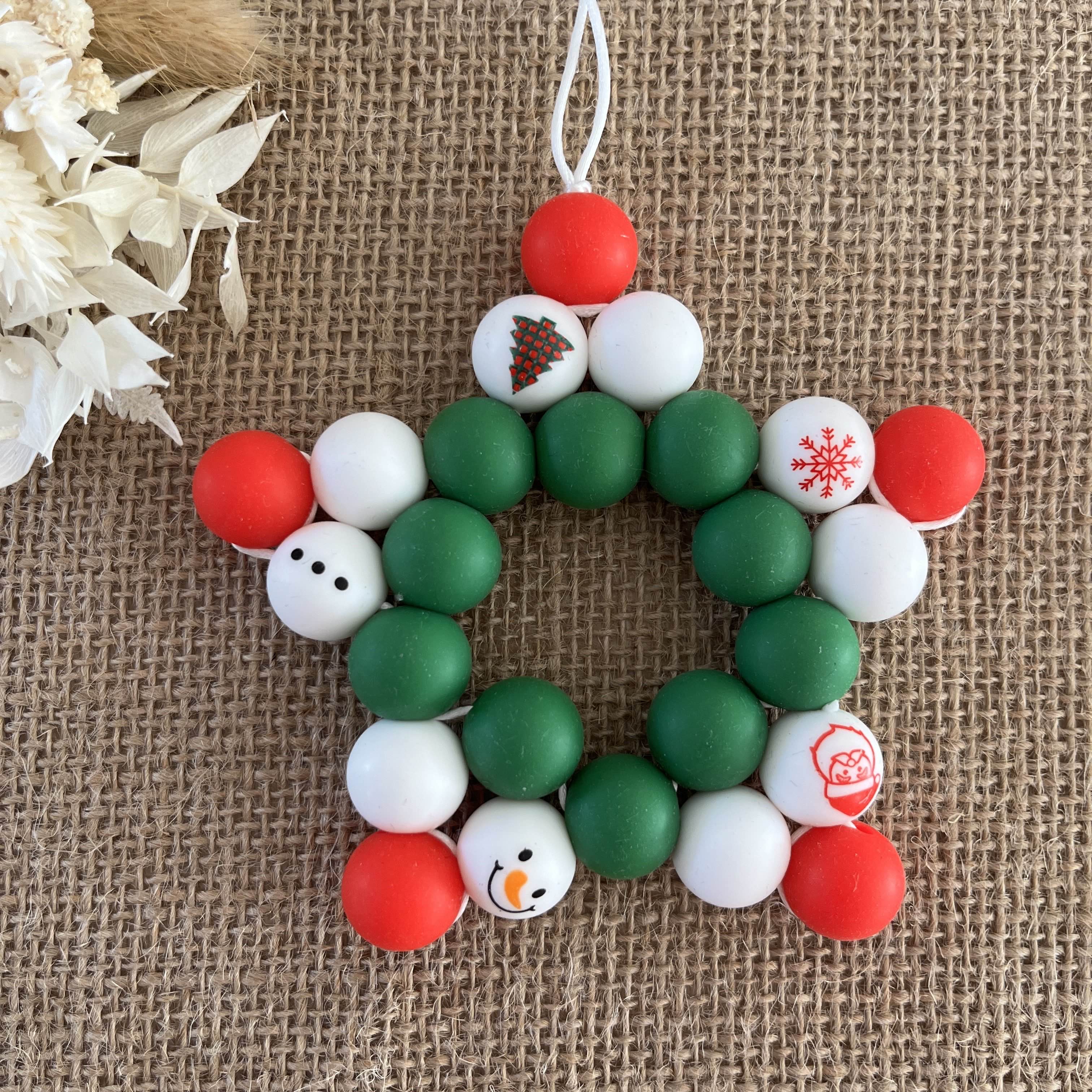 Boules de Noël - Grande Etoile Sapin