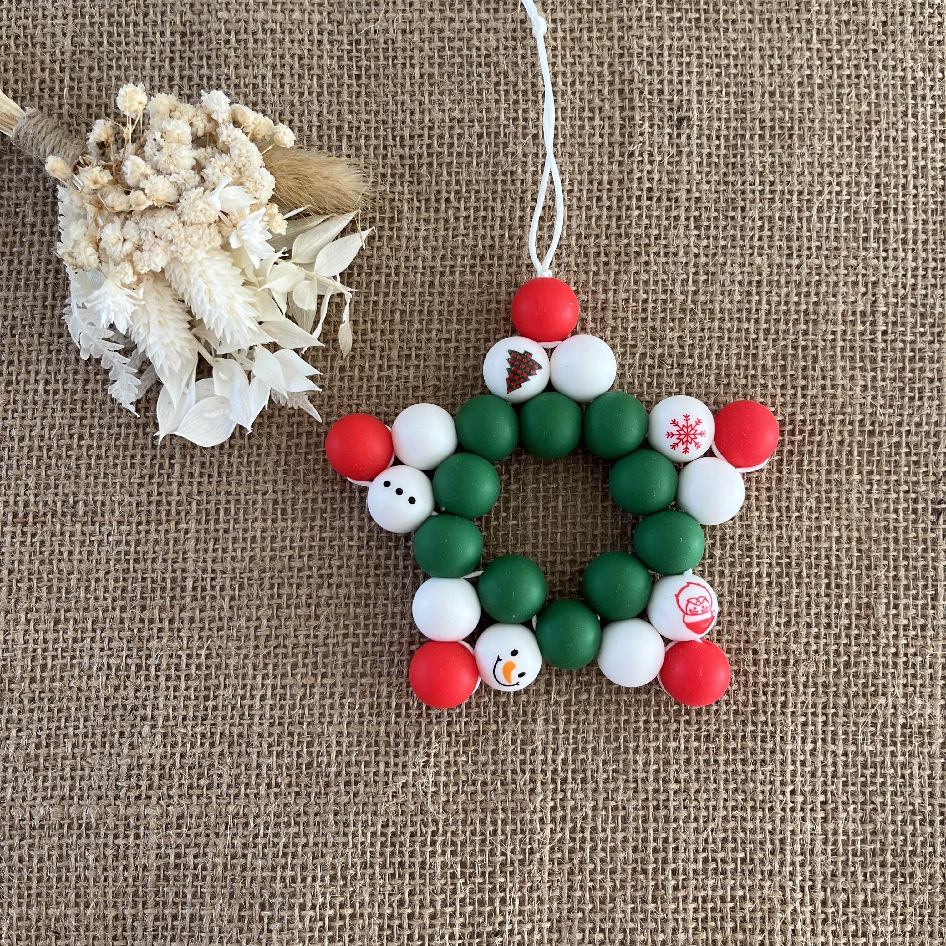 Boules de Noël - Grande Etoile Sapin