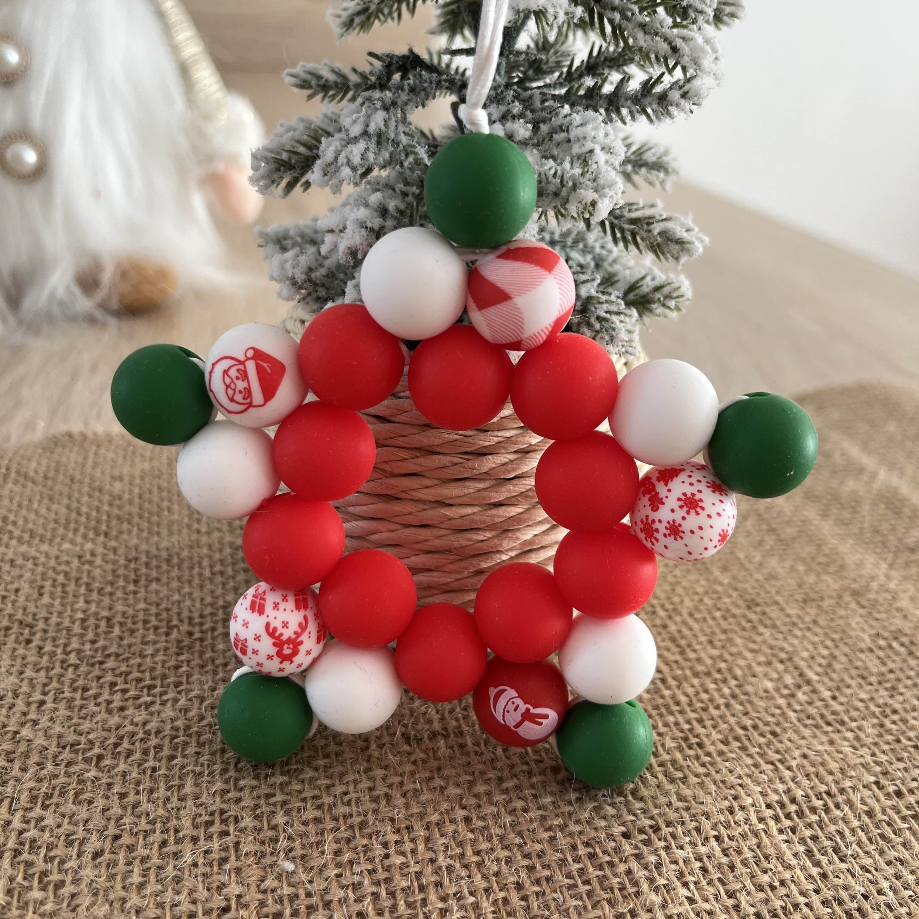 Boules de Noël - Grande Etoile Père Noël