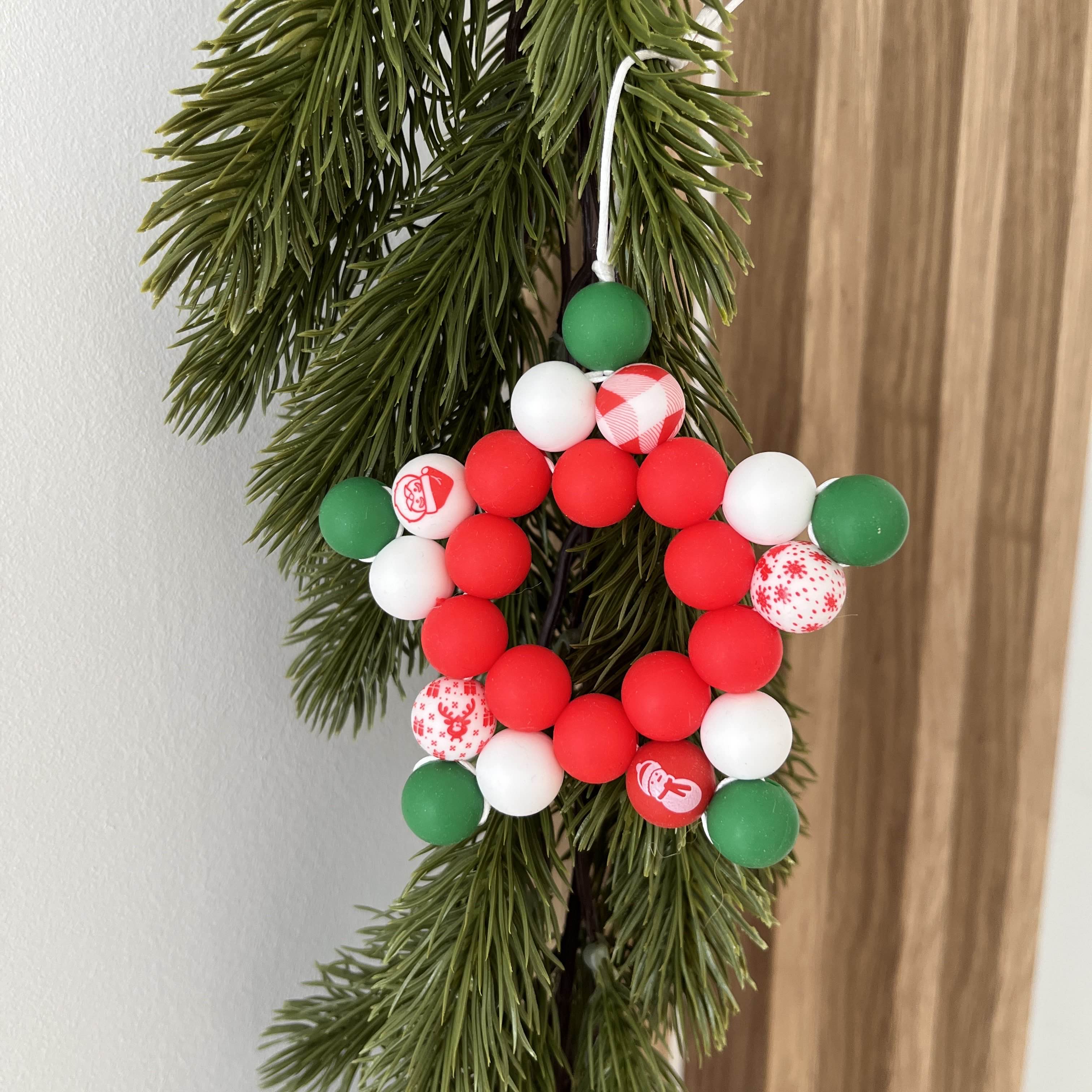 Boules de Noël - Grande Etoile Père Noël