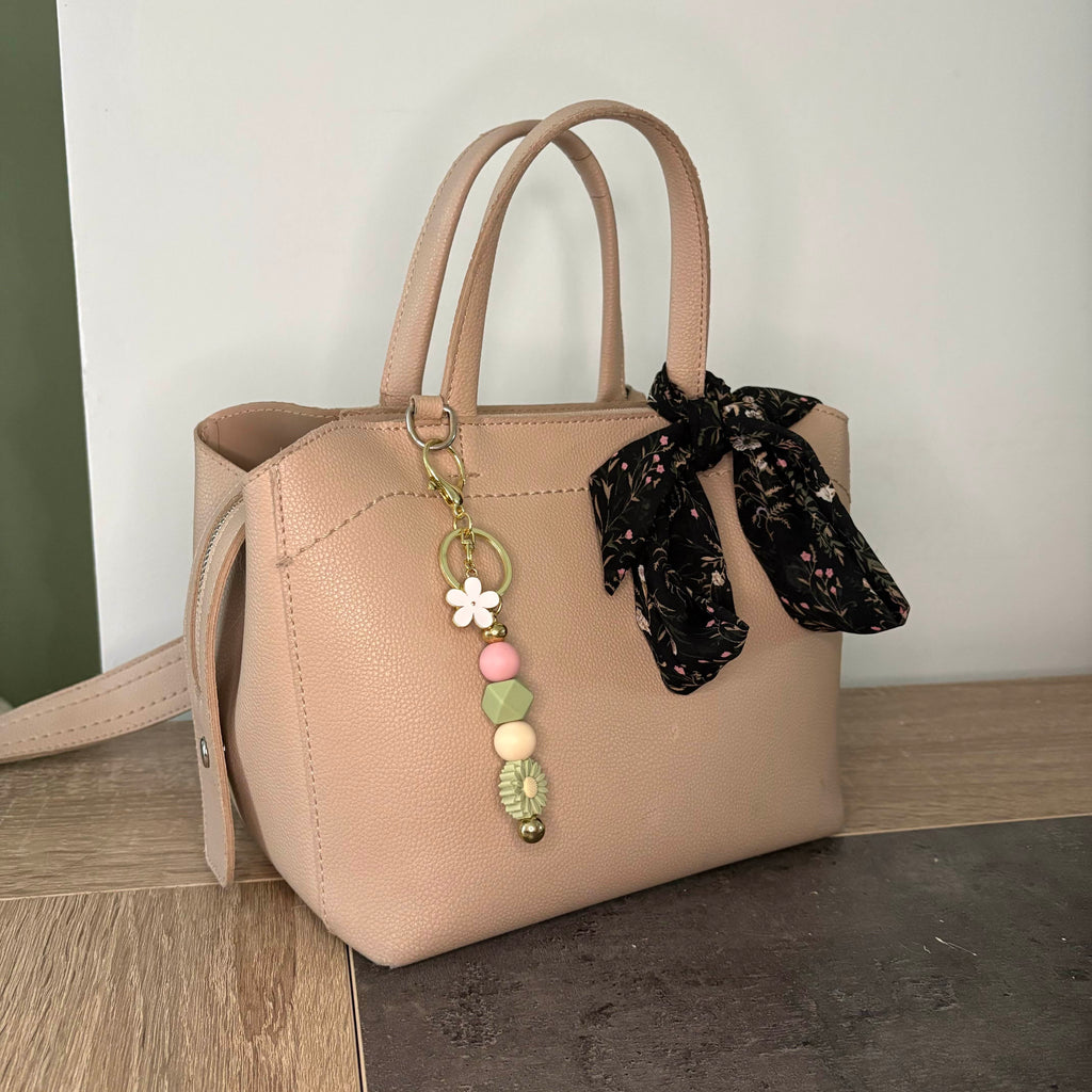 Bijoux de sac - Fleur Verte Ma boutique