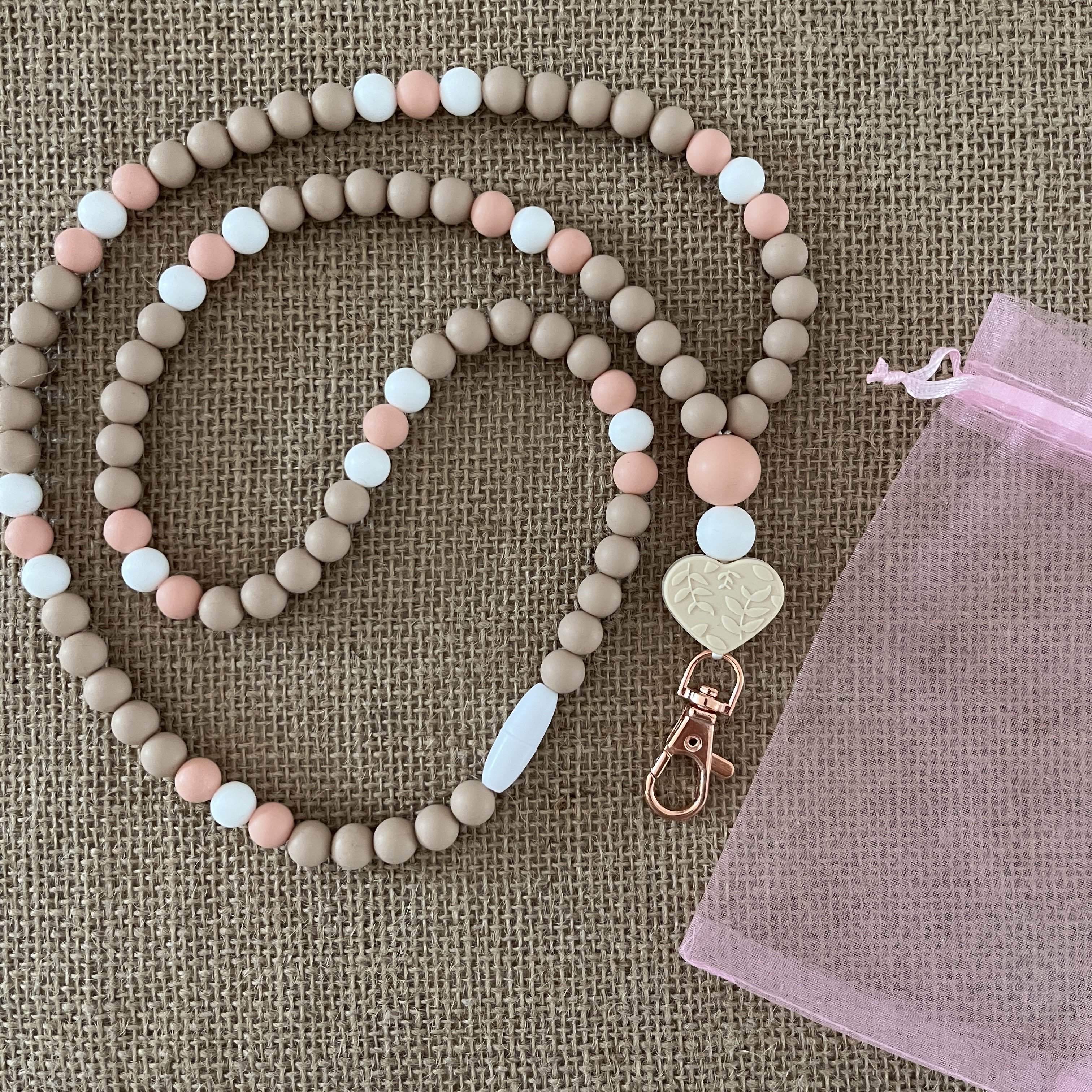 Tour de Cou - Cœur Beige