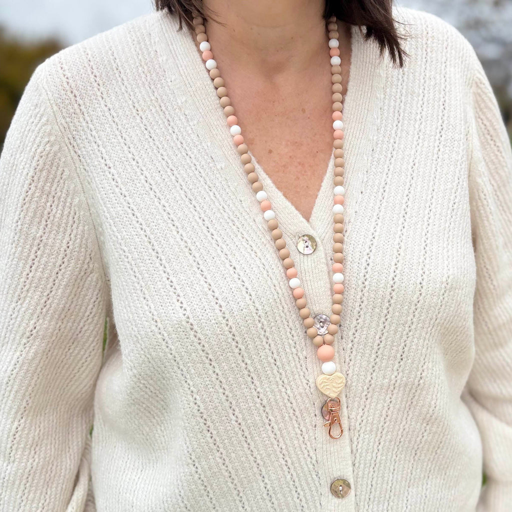 Tour de Cou - Cœur Beige Ma boutique