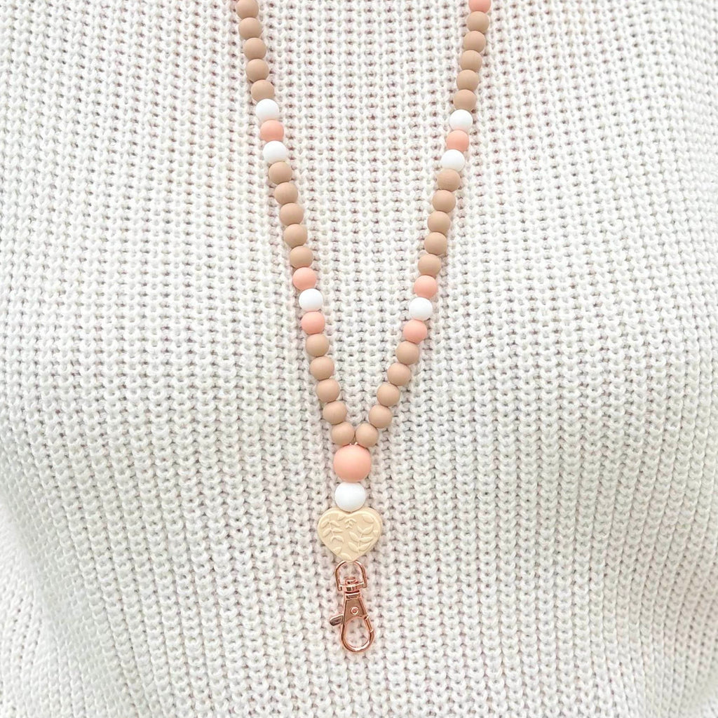 Tour de Cou - Cœur Beige Ma boutique