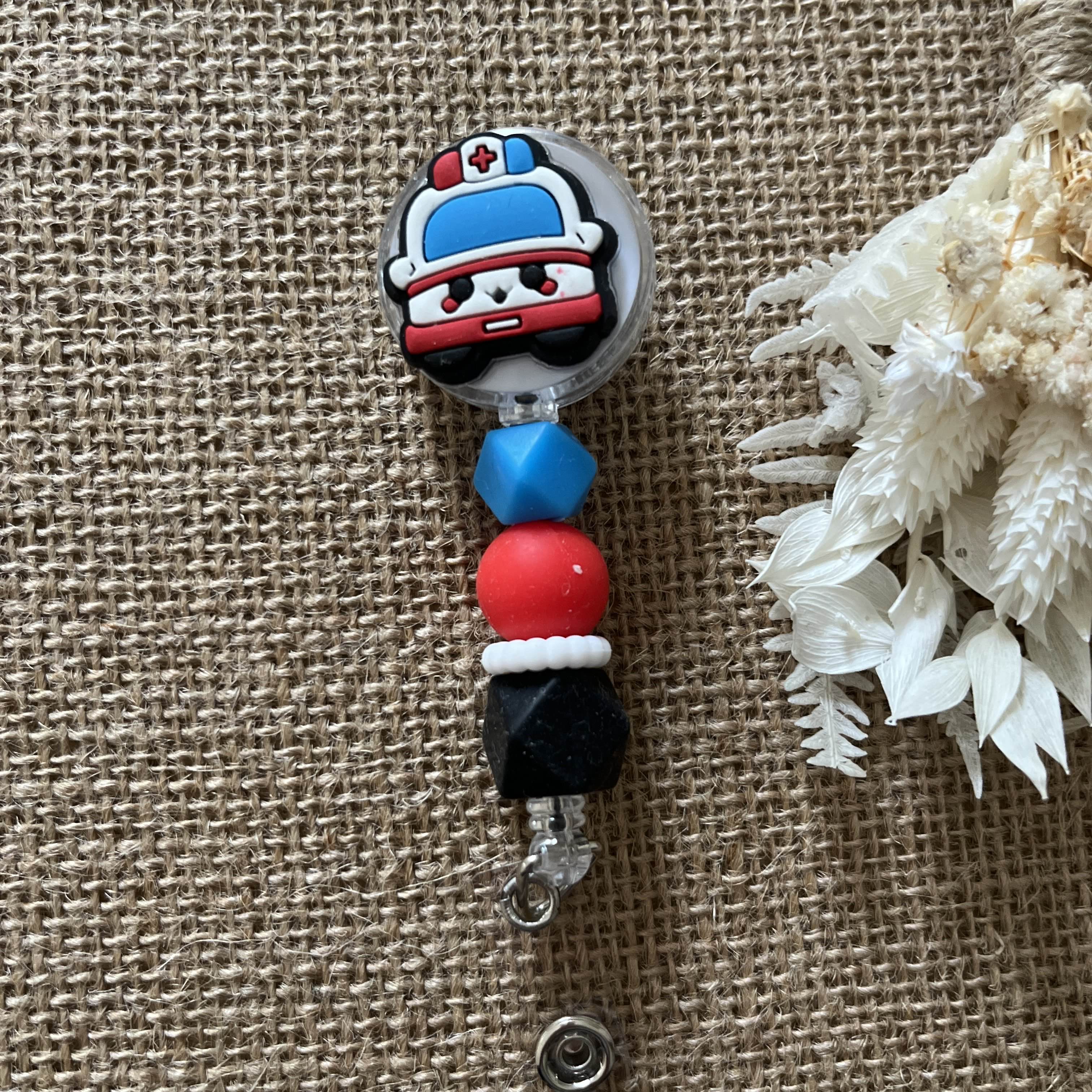 Porte Badge Enrouleur Santé