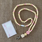 Tour de Cou - Marguerite Rose Crème Ma boutique