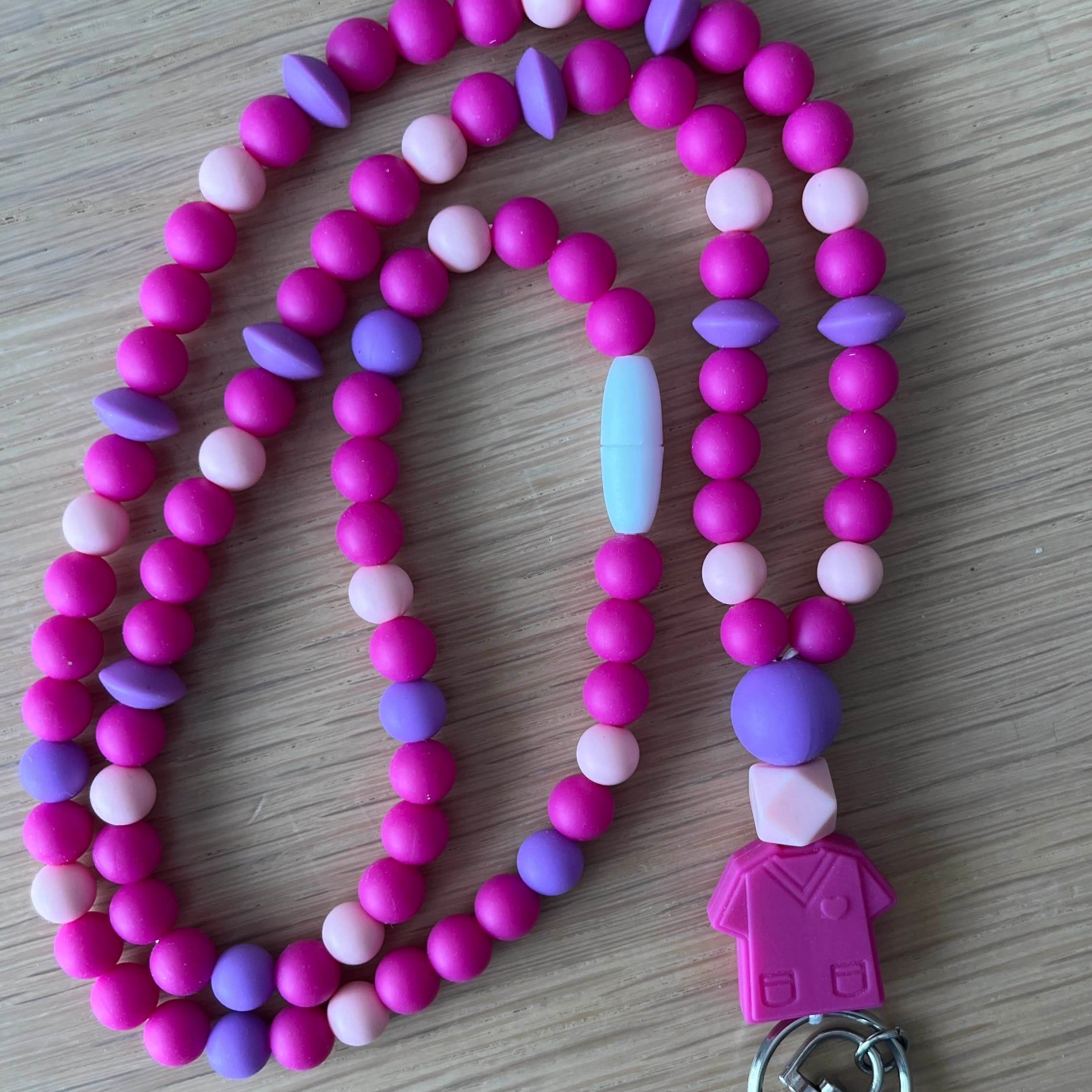 Tour de Cou - Infirmière Fuschia