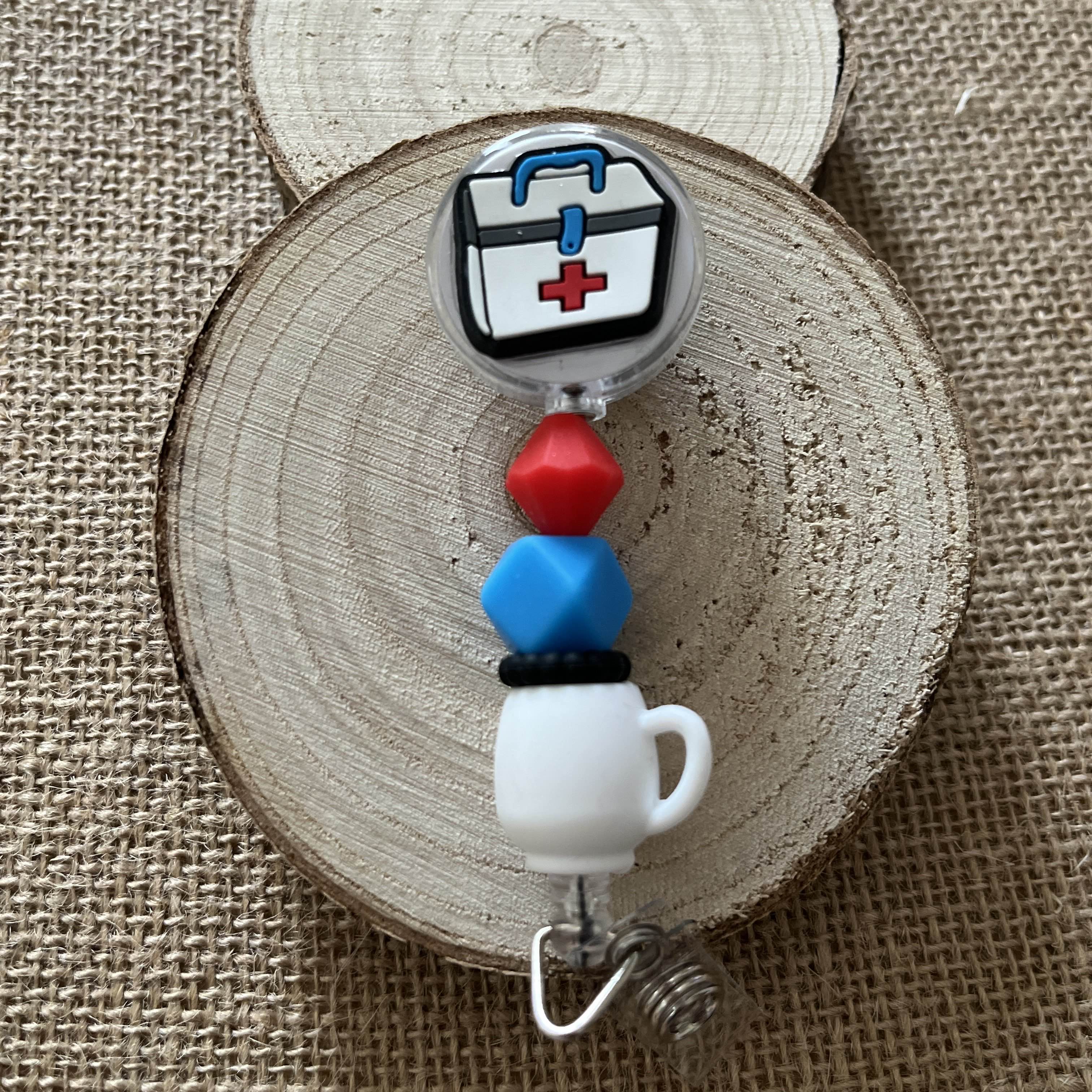 Porte Badge Enrouleur Santé