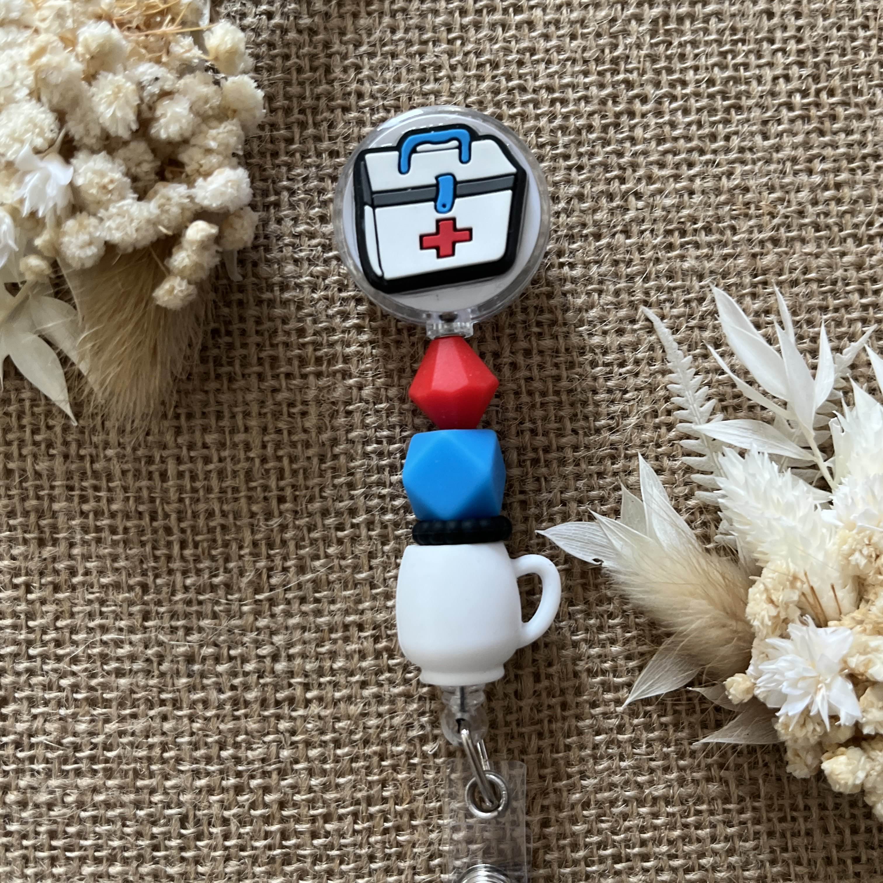 Porte Badge Enrouleur Santé