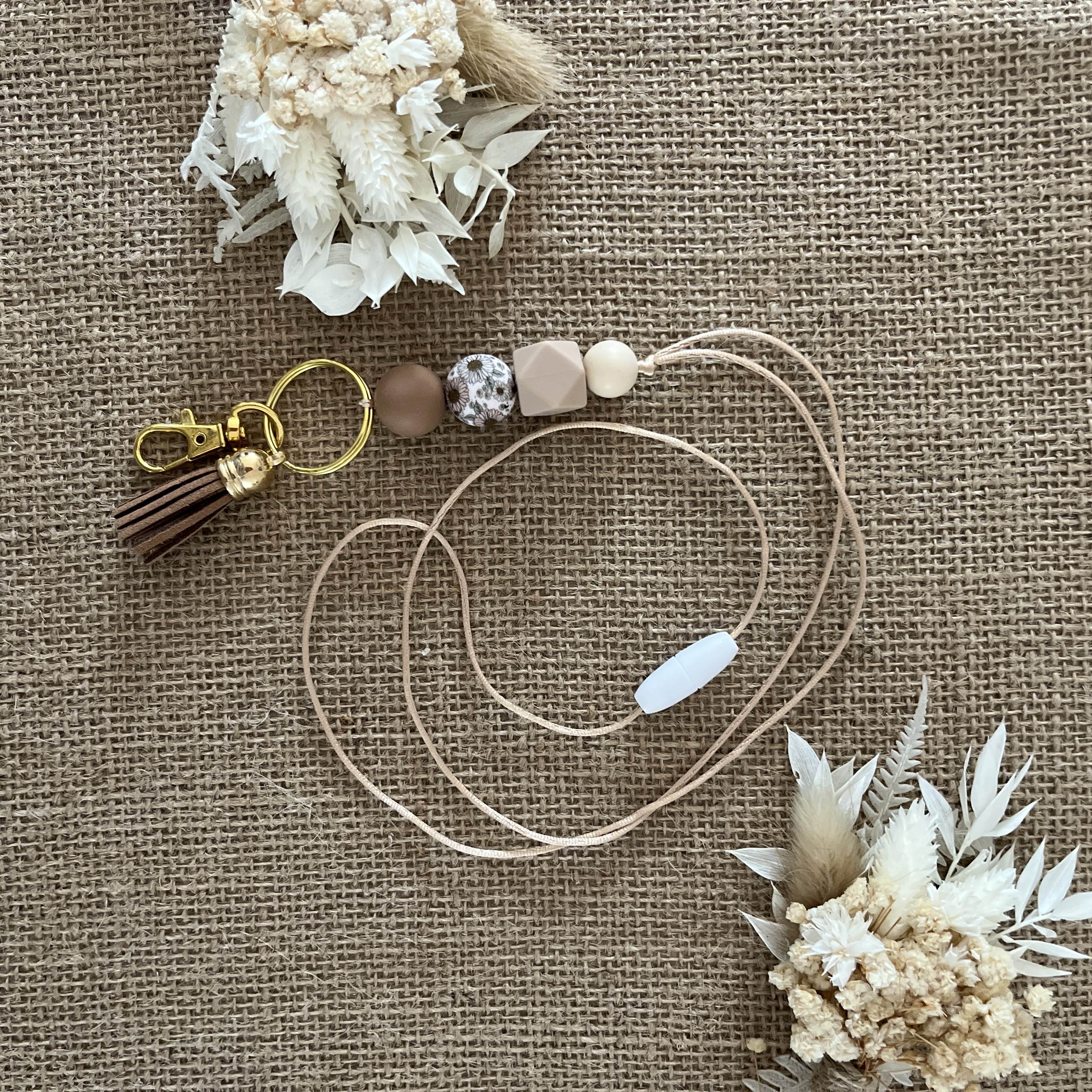 Tour de Cou - Minimaliste Marron